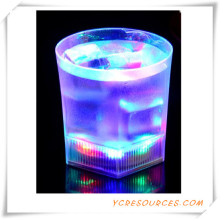 Color 2015 LED que cambia la taza promocional del LED Fiesta de pub colorida Carnaval LED que destella las tazas 285ml Colorido LED Taza de destello (DC24020)